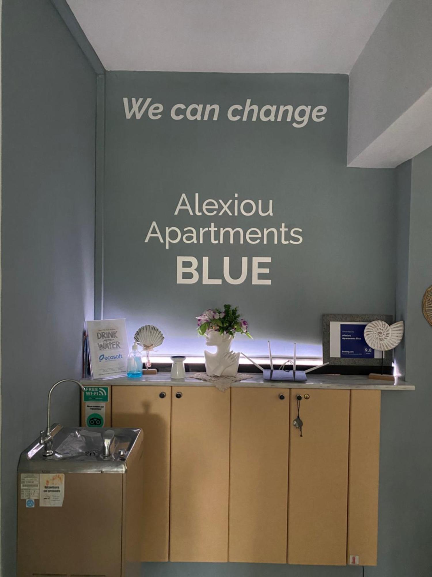 Rethymno Blue Apartments Dış mekan fotoğraf